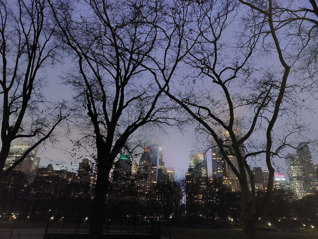 Ohne Worte: New York bei Nacht und&nbsp;Nebel